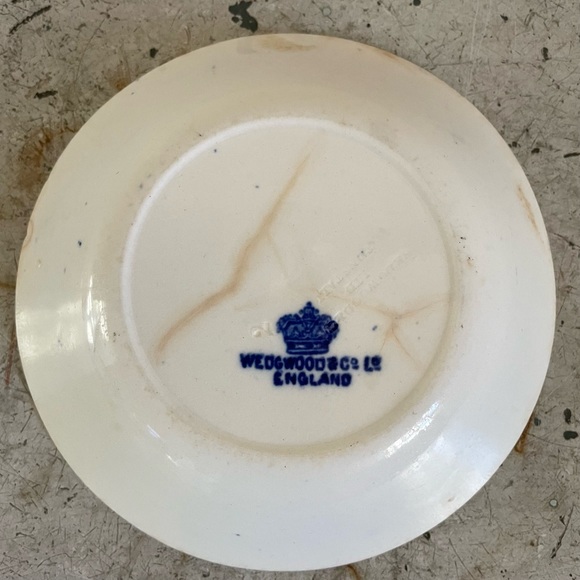 Antique Wedgewood Blue Willow Fruit Bowl - Picture 4 of 7